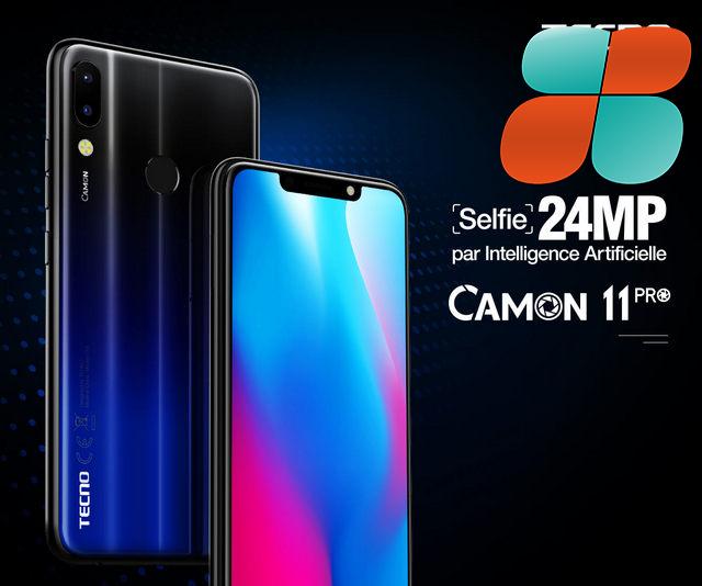 Tecno Mobile revient en force avec le nouveau « Camon 11 » Tecno Mobile "Camon 11"