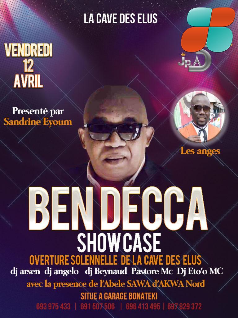 Le prince Ben Decca en showcase avec ses Elus